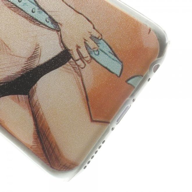 iPhone 6/6S Hart Plastik Case mit Girl mit schwarzem Bikini