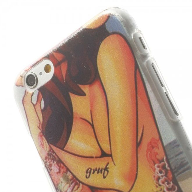iPhone 6/6S Hard Plastic Case with Slim Girl in Bikini