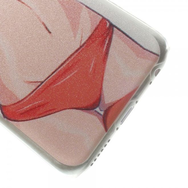 iPhone 6/6S Hart Plastik Case mit rotem Bikini