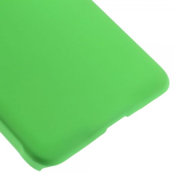Samsung Galaxy Alpha Gummiertes Hart Plastik Case - grün