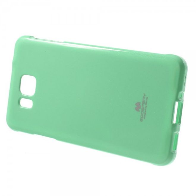 Goospery - Samsung Galaxy Alpha Handy Hülle - TPU Soft Case - Pearl Jelly Series - mint