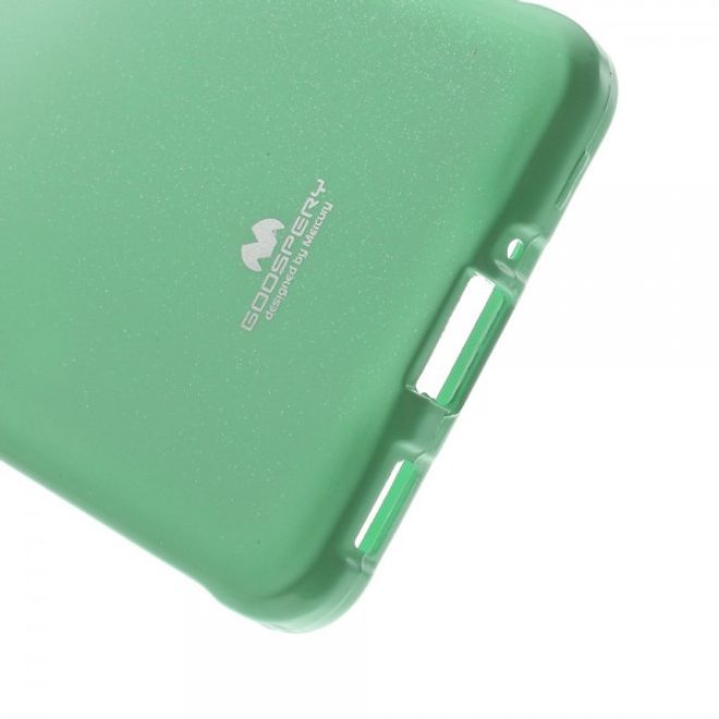 Goospery - Samsung Galaxy Alpha Handy Hülle - TPU Soft Case - Pearl Jelly Series - mint