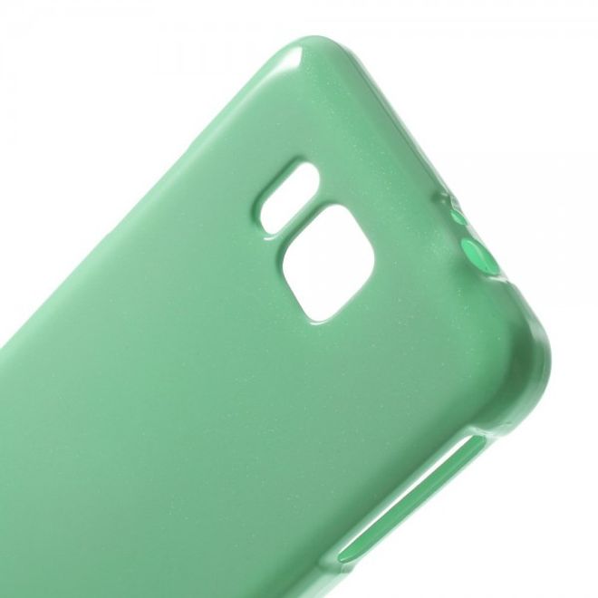Goospery - Samsung Galaxy Alpha Handy Hülle - TPU Soft Case - Pearl Jelly Series - mint