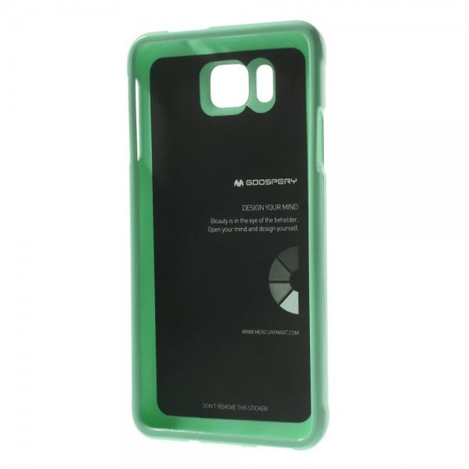 Goospery - Samsung Galaxy Alpha Handy Hülle - TPU Soft Case - Pearl Jelly Series - mint