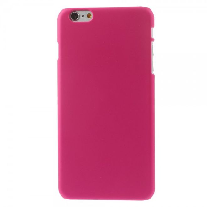 iPhone 6 Plus/6S Plus Rubberized Hard Plastic Case - Pink