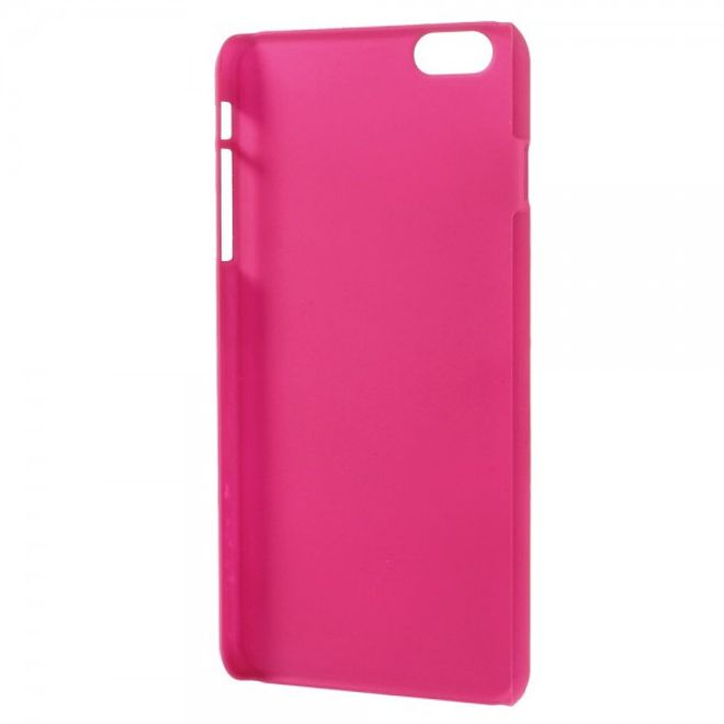 iPhone 6 Plus/6S Plus Rubberized Hard Plastic Case - Pink