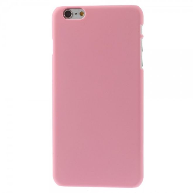 iPhone 6 Plus/6S Plus Rubberized Hard Plastic Case - Pink