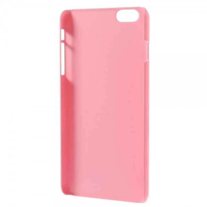iPhone 6 Plus/6S Plus Rubberized Hard Plastic Case - Pink