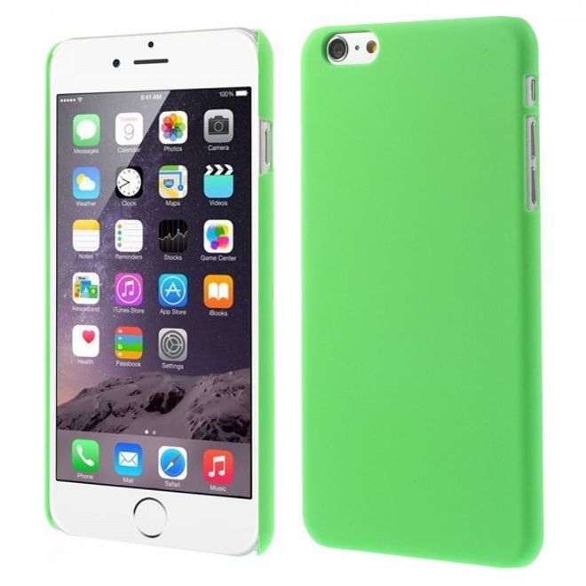 iPhone 6 Plus/6S Plus Rubberized Hard Plastic Case - Green