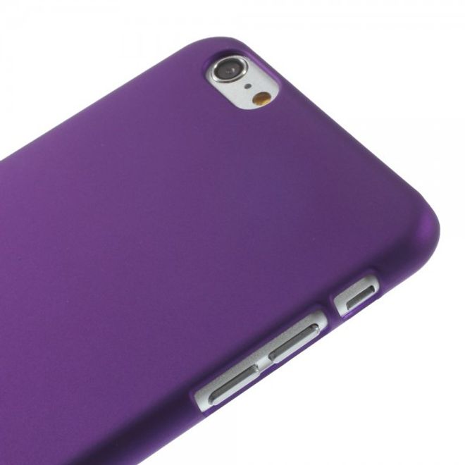iPhone 6 Plus/6S Plus Gummiertes Hart Plastik Case - purpur