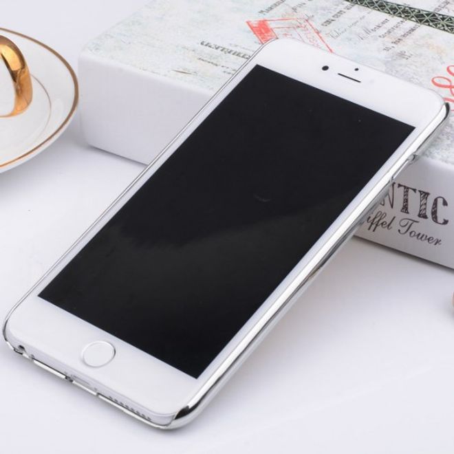 iPhone 6 Plus/6S Plus Aluminium und Plastik Case mit Freiheitsstatue - silber