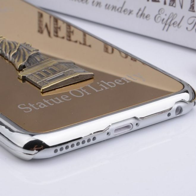 iPhone 6 Plus/6S Plus Aluminium und Plastik Case mit Freiheitsstatue - golden