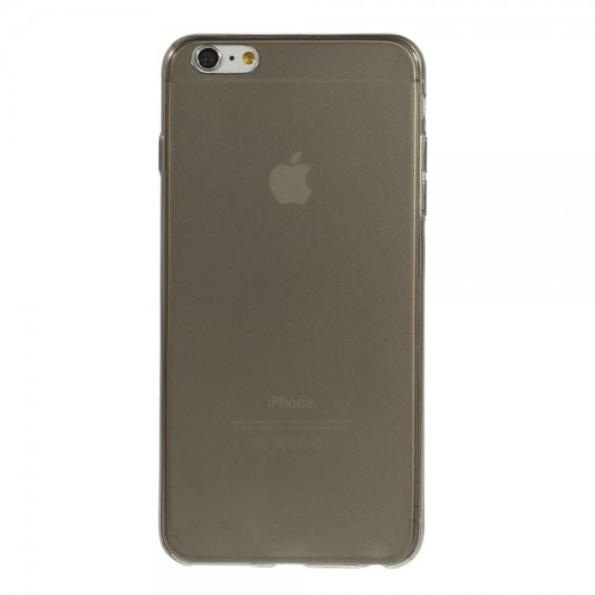 Coque ultra-fine (0,4 mm) en plastique élastique, antidérapante - grise, pour iPhone 6 Plus/6S Plus