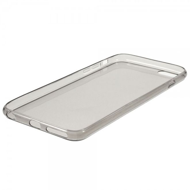 Coque ultra-fine (0,4 mm) en plastique élastique, antidérapante - grise, pour iPhone 6 Plus/6S Plus