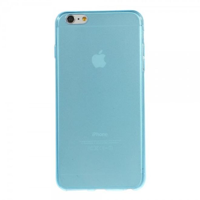 iPhone 6 Plus/6S Plus Ultra-thin (0.4mm), elastic plastic case, anti-slip - blue