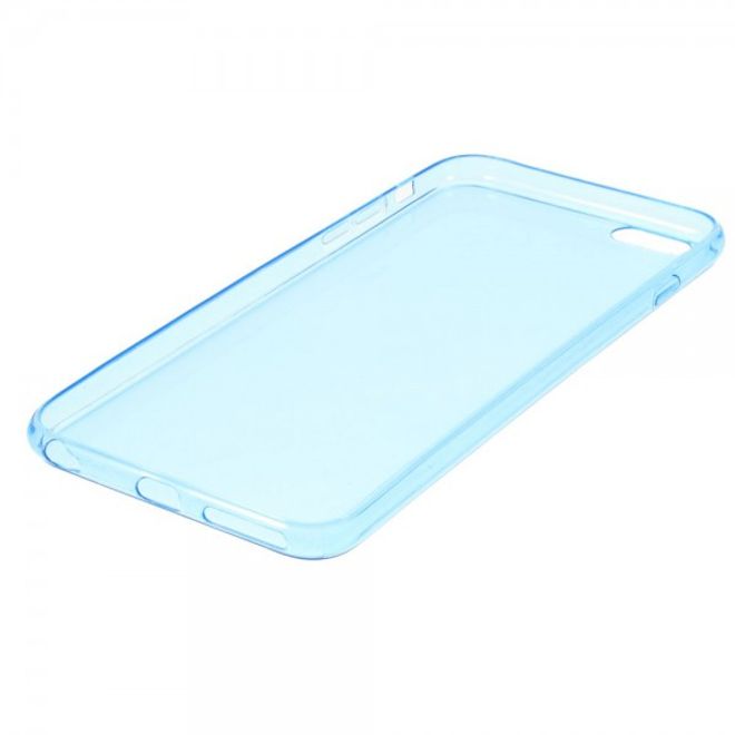iPhone 6 Plus/6S Plus Ultra-thin (0.4mm), elastic plastic case, anti-slip - blue