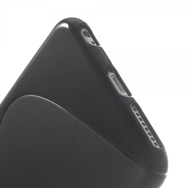 iPhone 6 Plus/6S Plus Elastic Plastic Case S-Line - Black