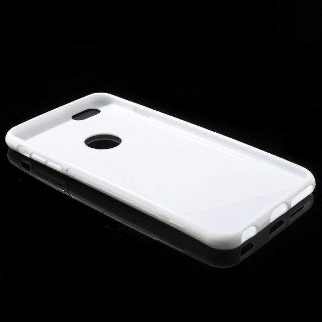 iPhone 6 Plus/6S Plus Elastic Plastic Case S-Line - White
