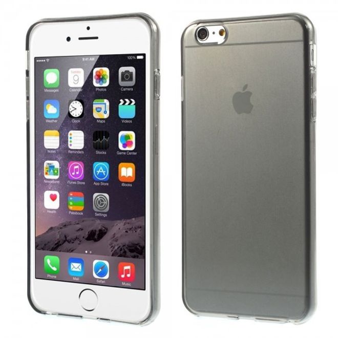 iPhone 6 Plus/6S Plus Glossy, flexible plastic case - grey