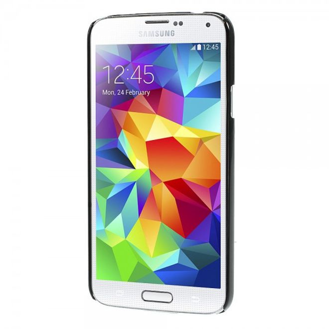 Samsung Galaxy S5 Hart Plastik Case mit Brasilien Flagge