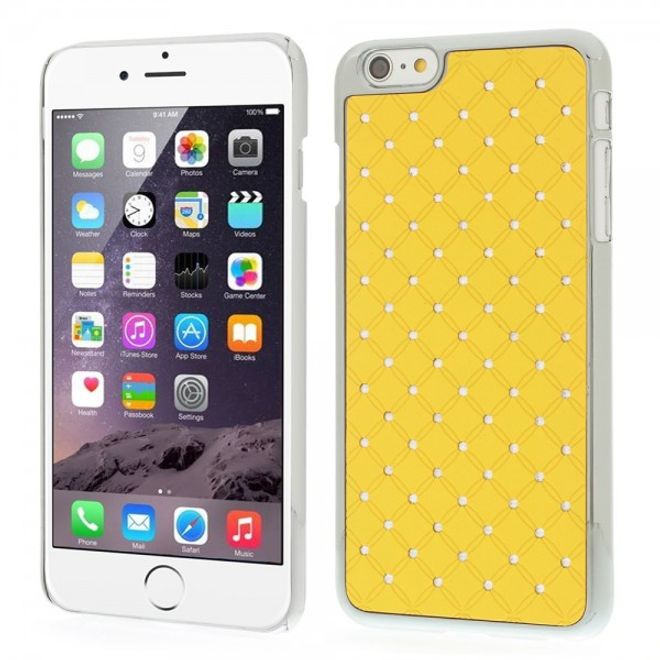 iPhone 6 Plus/6S Plus Hart Plastik Case mit Sternenhimmel - gelb