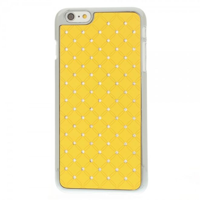 iPhone 6 Plus/6S Plus Hart Plastik Case mit Sternenhimmel - gelb