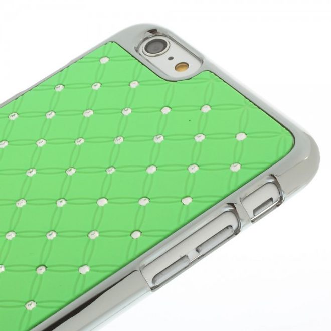iPhone 6 Plus/6S Plus Hart Plastik Case mit Sternenhimmel - grün