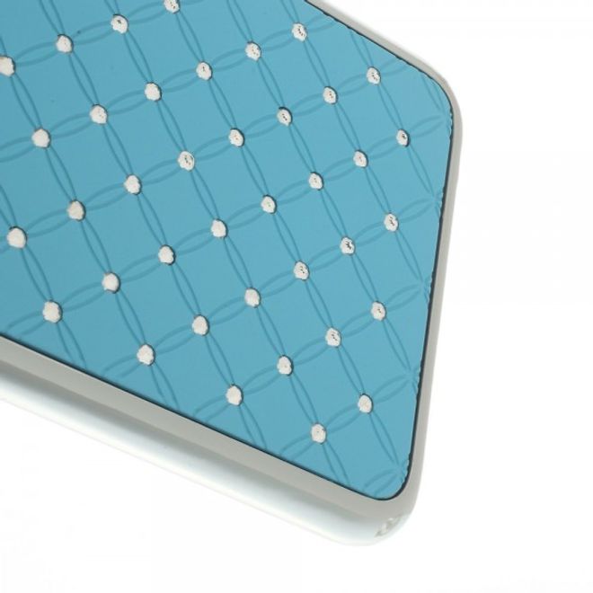 iPhone 6 Plus/6S Plus Hart Plastik Case mit Sternenhimmel - hellblau