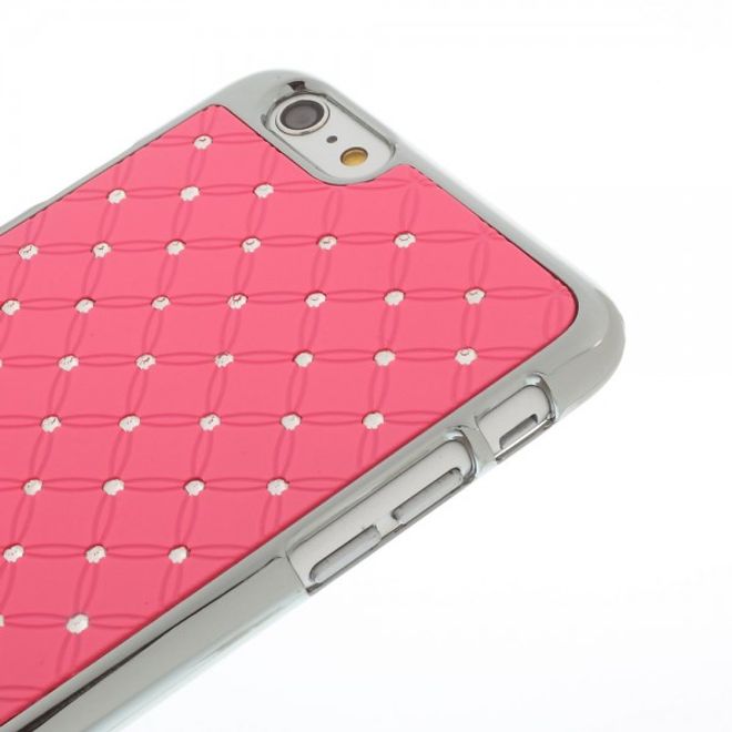 iPhone 6 Plus/6S Plus Hart Plastik Case mit Sternenhimmel - pink