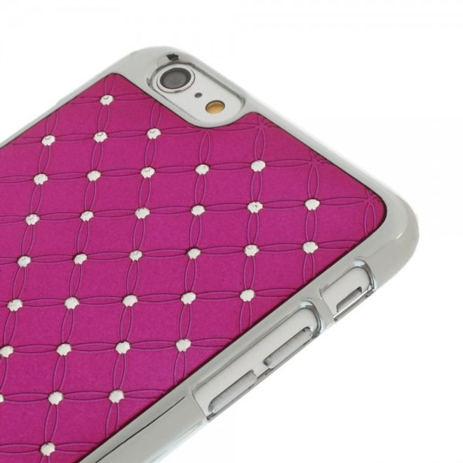 iPhone 6 Plus/6S Plus Hart Plastik Case mit Sternenhimmel - rosa
