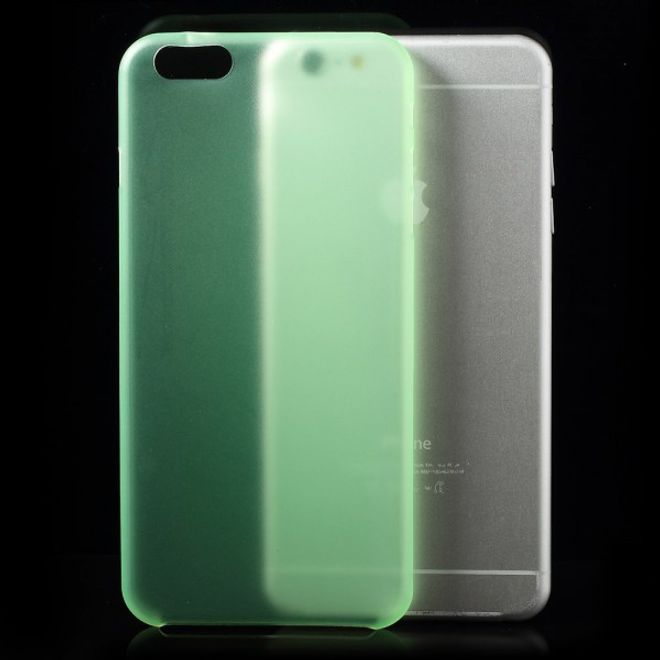 iPhone 6 Plus/6S Plus Ultradünnes Hart Plastik Case - grün