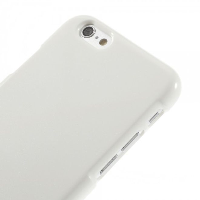Goospery - iPhone 6S/6 Handy Hülle - TPU Soft Case - Pearl Jelly Series - weiss