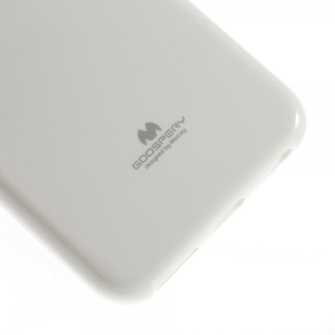 Goospery - iPhone 6S/6 Handy Hülle - TPU Soft Case - Pearl Jelly Series - weiss