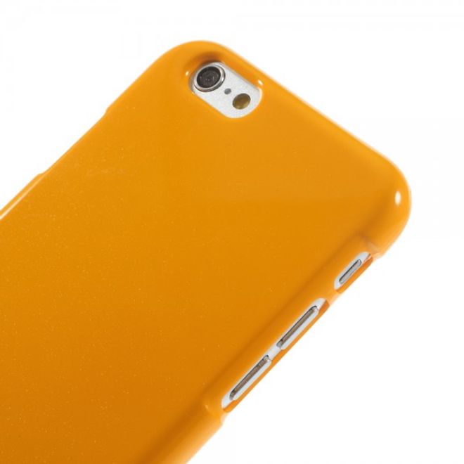 Goospery - iPhone 6S/6 Handy Hülle - TPU Soft Case - Pearl Jelly Series - gelb