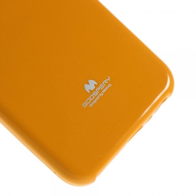 Goospery - iPhone 6S/6 Handy Hülle - TPU Soft Case - Pearl Jelly Series - gelb