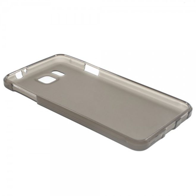 Samsung Galaxy Alpha Elastisches, Mattes Plastik Case - grau