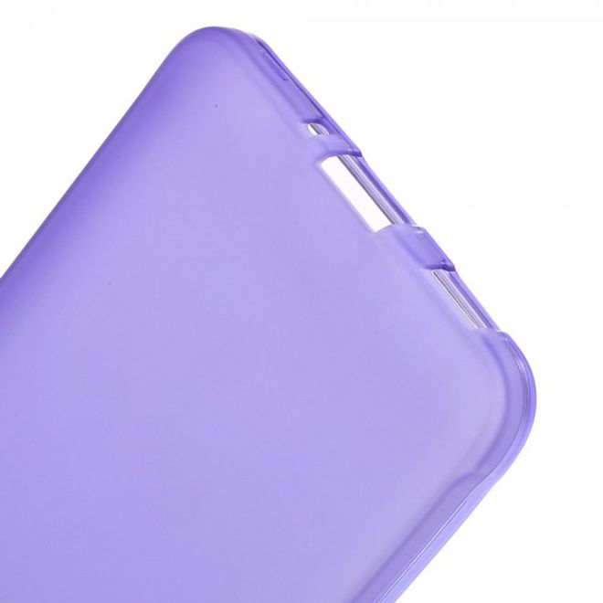 Samsung Galaxy Alpha Elastisches, Mattes Plastik Case - purpur