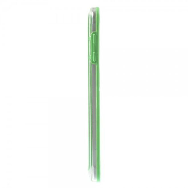 Samsung Galaxy Note 4 Leicht elastischer Plastik Bumper - grün