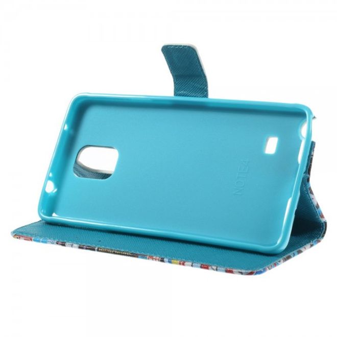 Samsung Galaxy Note 4 Leder Case "24 Hours in New York"