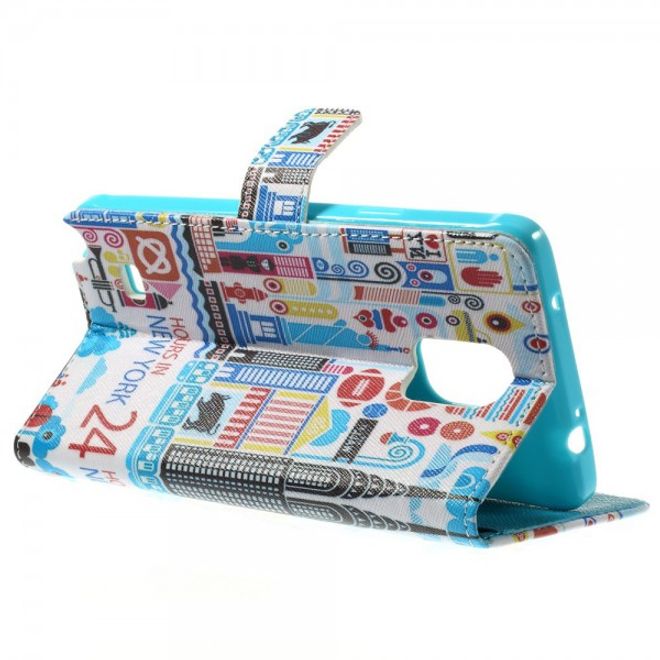 Samsung Galaxy Note 4 Leder Case "24 Hours in New York"