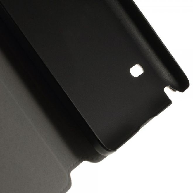 Samsung Galaxy Note 4 Leder Case mit kleiner Öffnung und USA Flagge retro-style