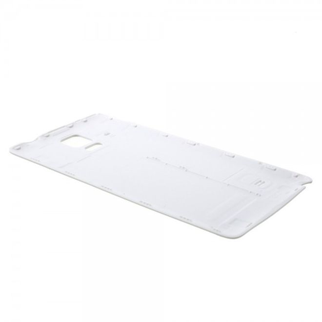 Samsung Galaxy Note 4 Lederartiges Backcover mit Litchimuster - weiss