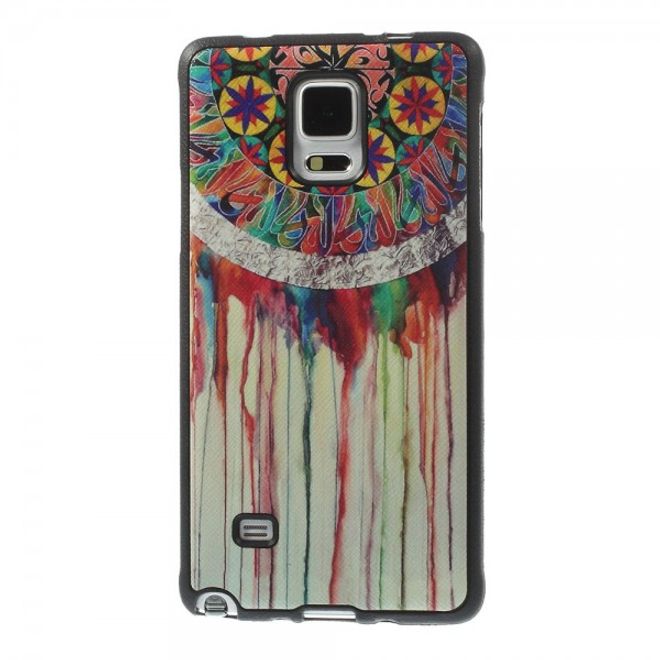 Samsung Galaxy Note 4 Lederartiges Plastik Case mit Traumfänger