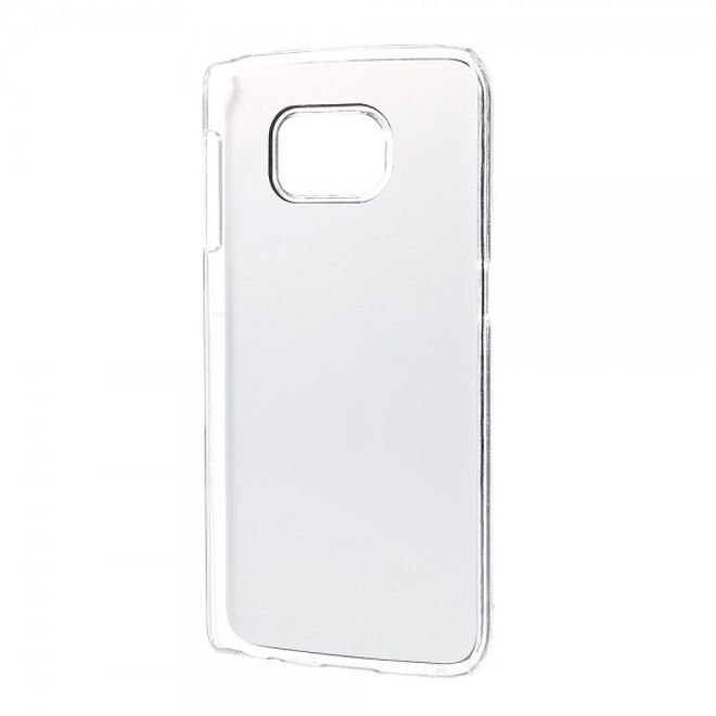 Galaxy S6 Edge Hart Plastik Case im Metallic Look - grün