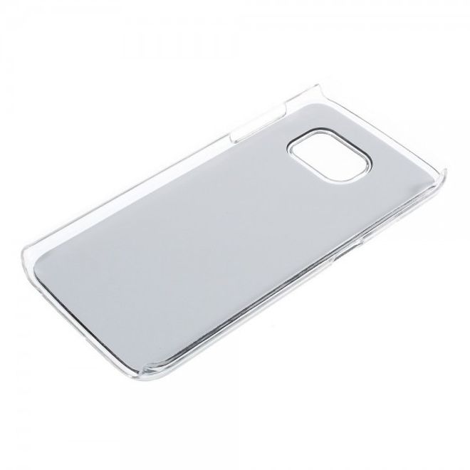 Galaxy S6 Edge Hart Plastik Case im Metallic Look - grün