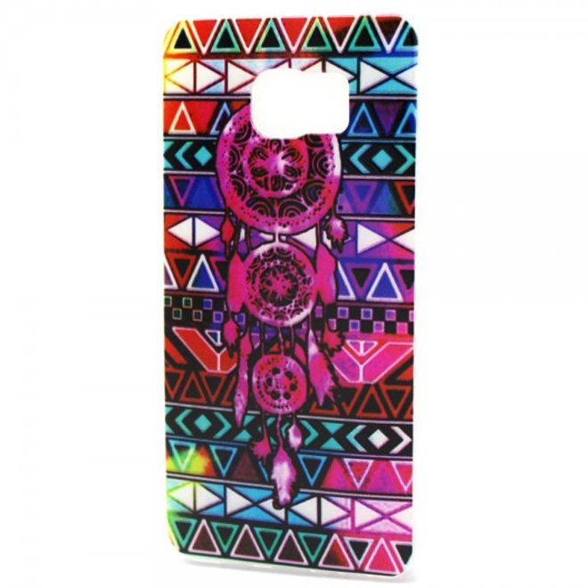 Galaxy S6 Edge Plus Elastisches Plastik Case mit Traumfänger