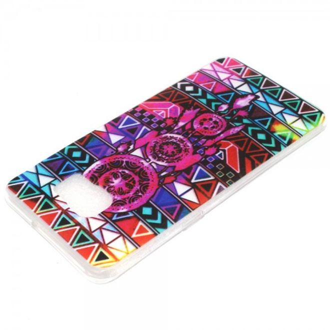 Galaxy S6 Edge Plus Elastisches Plastik Case mit Traumfänger