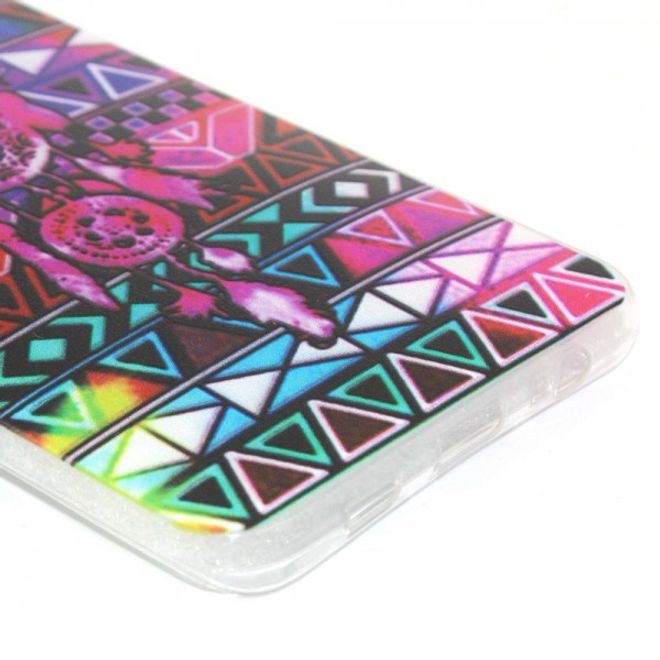 Galaxy S6 Edge Plus Elastisches Plastik Case mit Traumfänger