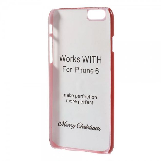 iPhone 6/6S Hart Plastik Case mit schönem Tannenbaum