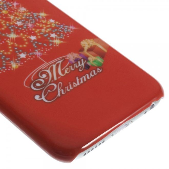 iPhone 6/6S Hart Plastik Case mit schönem Tannenbaum